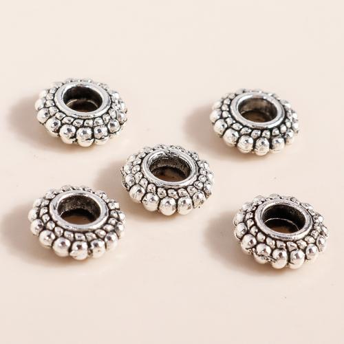 Tibetan Style Jewelry Beads, plated, DIY, 50PCs/Bag, Sold By Bag