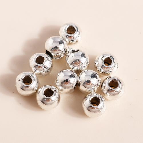 Bijoux de perles en alliage de Zinc , Placage, DIY, 100PC/sac, Vendu par sac