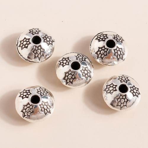 Tibetan Style Jewelry Beads, plated, DIY, 10PCs/Bag, Sold By Bag