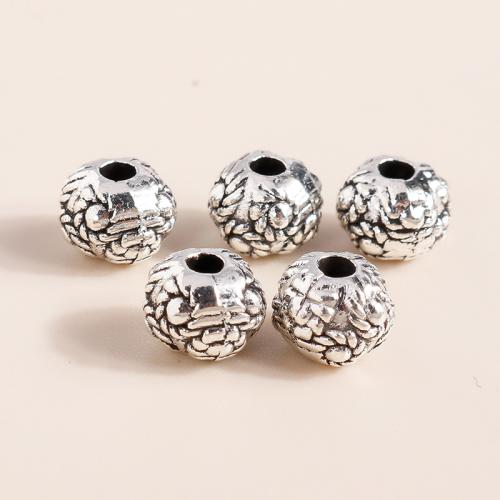 Tibetan Style Jewelry Beads, plated, DIY, 50PCs/Bag, Sold By Bag