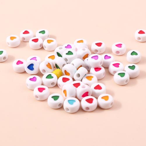 Perles en plastique, avec résine, Placage, envoyé au hasard & DIY, 100PC/sac, Vendu par sac