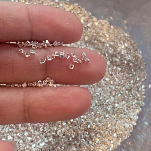 Perles en argent sterling 925, cadre, DIY, argent, 1.50x1.50mm, Environ 130PC/sac, Vendu par sac