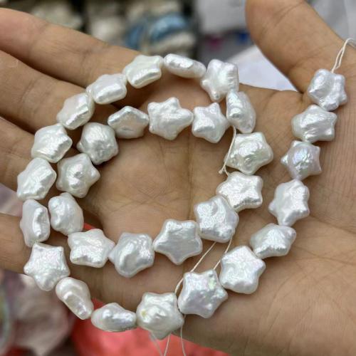 Cultured Baroque Freshwater Pearl Beads, Star, DIY, more colors for choice, about:12-13mm, Approx 30PCs/Strand, Sold By Strand