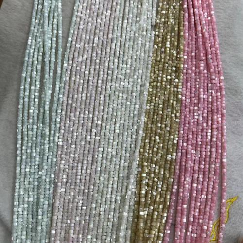 Natural Colored Shell Beads, Trochus, DIY, more colors for choice, 2x3mm, Approx 180PCs/Strand, Sold By Strand