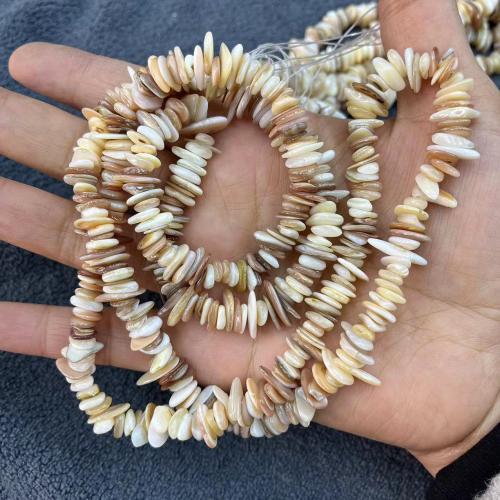 Natural Freshwater Shell Beads, DIY, more colors for choice, about:8-10mm, Approx 360PCs/Strand, Sold Per Approx 78 cm Strand