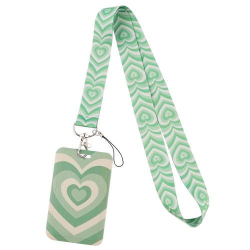 Lanyard card Holder, Polyester, with Plastic, multifunctional & different designs for choice, Sold By PC