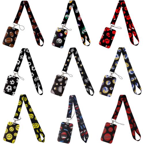 Lanyard card Holder, Polyester, multifunctional & different styles for choice & different designs for choice, Sold By PC