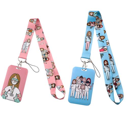 Lanyard card Holder, Polyester, multifunctional & different styles for choice & different designs for choice, Sold By PC