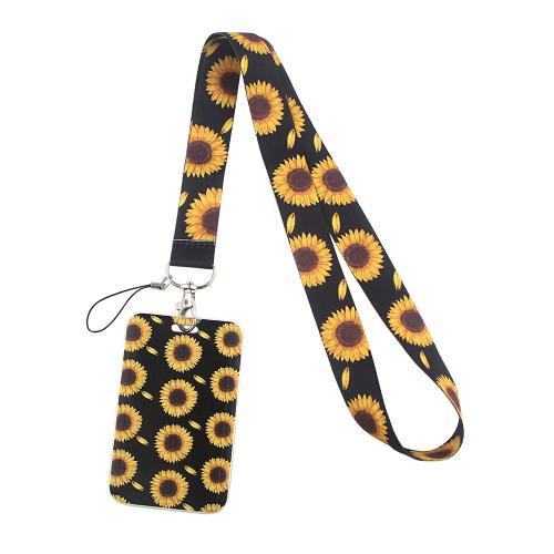 Lanyard card Holder, Polyester, with Plastic, multifunctional & different designs for choice, more colors for choice, Sold By PC