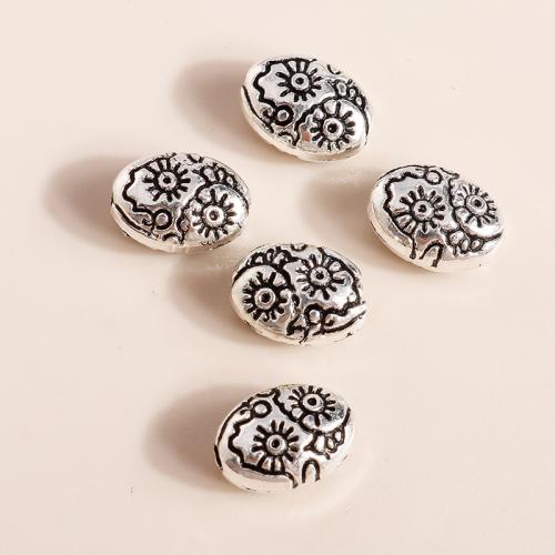 Tibetan Style Jewelry Beads, plated, DIY, 50PCs/Bag, Sold By Bag