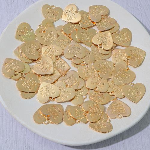 Tibetan Style Heart Pendants, plated, DIY, 22x20mm, 100PCs/Bag, Sold By Bag