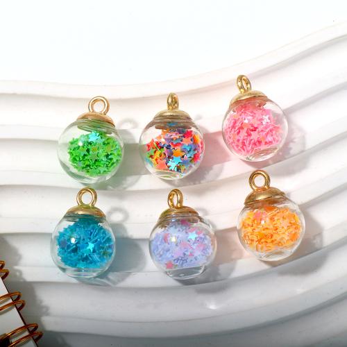 Resin Pendant, Plastic, with Resin, plated, DIY, more colors for choice, 21x16mm, 100PCs/Bag, Sold By Bag