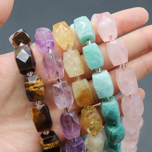 Gemstone Jewelry Beads, Natural Stone, DIY & different materials for choice, more colors for choice, 12x16mm, Approx 20PCs/Strand, Sold By Strand