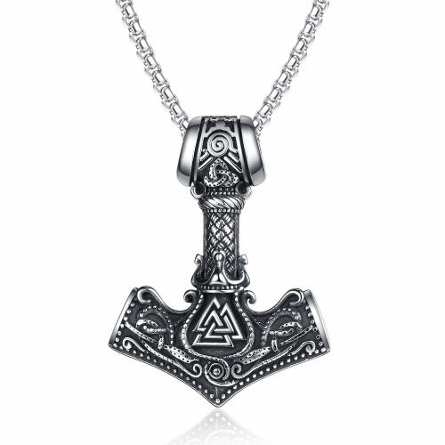 Collier de bijoux en acier inoxydable, Acier inoxydable 304, bijoux de mode & pour homme, couleur originale, Vendu par PC