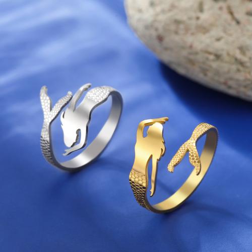 Stainless Steel Finger Ring, 304 Stainless Steel, Vacuum Ion Plating, for woman, more colors for choice, Sold By Bag