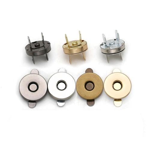 Iron Magnetic Buttons, plated, DIY & different size for choice, more colors for choice, nickel, lead & cadmium free, Approx 100PCs/Bag, Sold By Bag