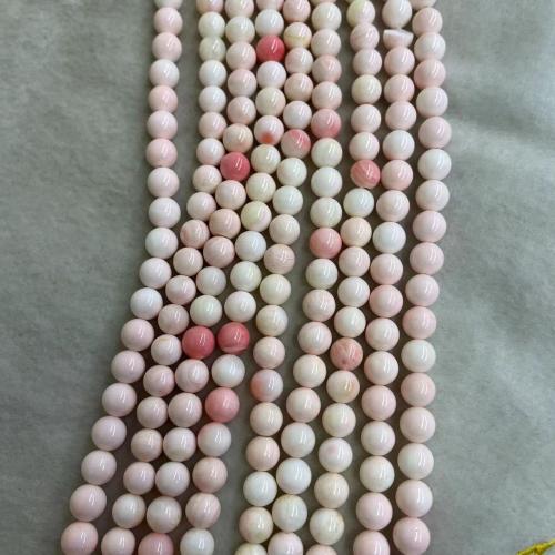 Natural Colored Shell Beads, Round, DIY & different size for choice, more colors for choice, Sold By Strand