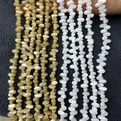 Natural Seashell Beads, Trochus, Teardrop, DIY, more colors for choice, 4x8mm, Approx 114PCs/Strand, Sold By Strand