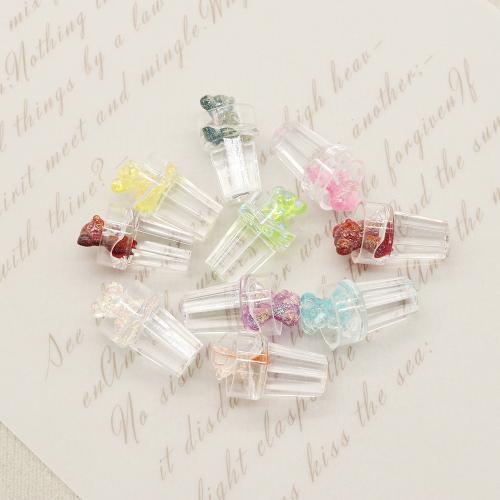 Acrylic Pendants, DIY, mixed colors, about:13-23mm, 100PCs/Bag, Sold By Bag