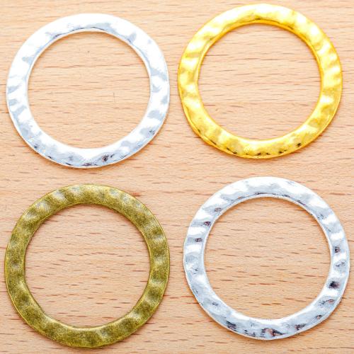 Tibetan Style Linking Ring, plated, DIY, more colors for choice, 32x32mm, 100PCs/Bag, Sold By Bag