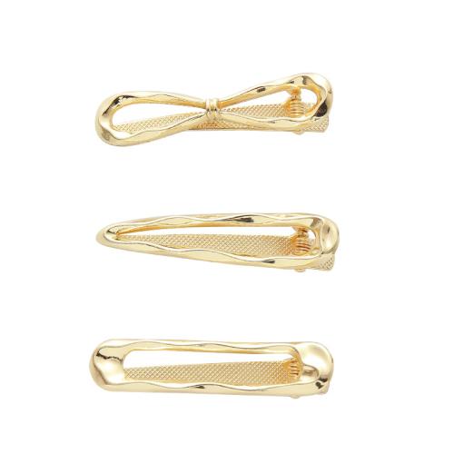 alliage de zinc Clip bec, Placage, bijoux de mode & styles différents pour le choix & pour femme, 60x20mm, Vendu par PC