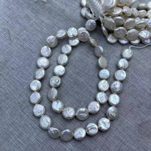 Cultured Button Freshwater Pearl Beads, Coin, DIY, more colors for choice, about:9-10mm, Approx 36PCs/Strand, Sold By Strand