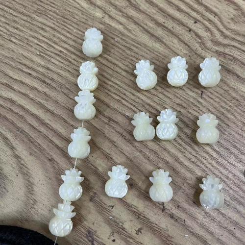 Natural Seashell Beads, Trochus, DIY & different size for choice, white, Sold By PC