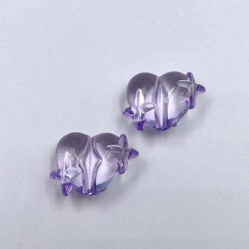 Transparent Acrylic Beads, Heart, DIY, more colors for choice, 20x15mm, Hole:Approx 2.5mm, Approx 310PCs/Bag, Sold By Bag