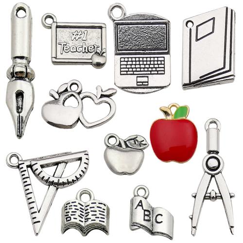 Pendentifs en alliage de zinc, Placage, DIY, plus de couleurs à choisir, 100PC/sac, Vendu par sac