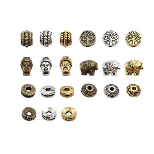 Tibetan Style Spacer Beads, plated, DIY, more colors for choice, 100PCs/Bag, Sold By Bag