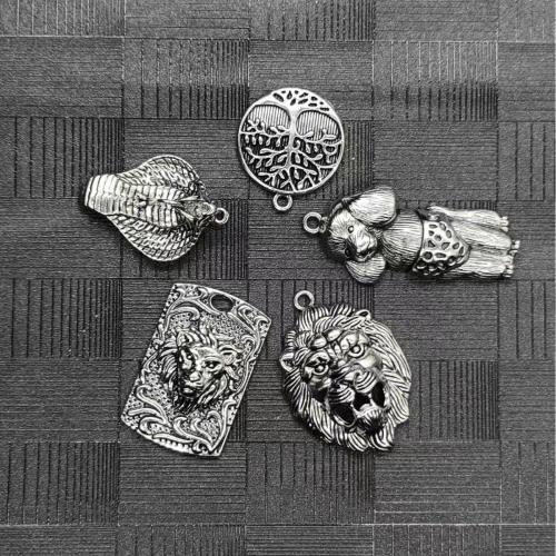 Tibetan Style Pendants, plated, DIY, more colors for choice, Sold By PC