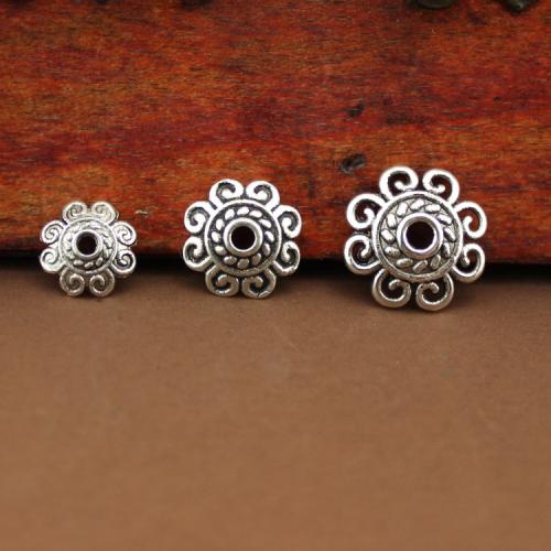 Tibetan Style Bead Cap, plated, DIY & different size for choice, more colors for choice, 100PCs/Bag, Sold By Bag