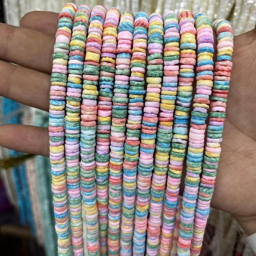 Natural Colored Shell Beads, DIY, more colors for choice, Approx 296PCs/Strand, Sold Per Approx 60 cm Strand