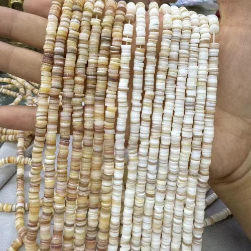 Natural Freshwater Shell Beads, DIY, more colors for choice, 2x5mm, Approx 187PCs/Strand, Sold By Strand