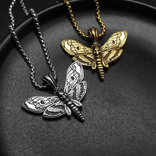 Titanium Steel Pendants, Butterfly, plated, DIY & Unisex & different styles for choice, more colors for choice, Sold By PC