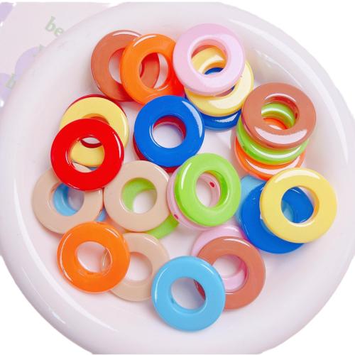 Opaque Acrylic Beads, Round, DIY, more colors for choice, 27mm, Hole:Approx 2mm, 10PCs/Bag, Sold By Bag