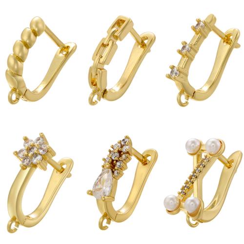 Brass Lever Back Earring Component, plated, DIY & different styles for choice, more colors for choice, Sold By Pair