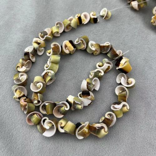 Natural Seashell Beads, DIY, more colors for choice, about:8-10mm, Approx 76PCs/Strand, Sold By Strand