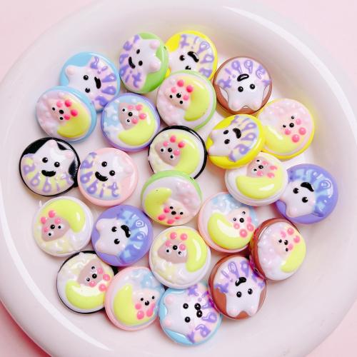 Acrylic Jewelry Beads, DIY, more colors for choice, 22mm, Hole:Approx 1.5mm, 5PCs/Bag, Sold By Bag