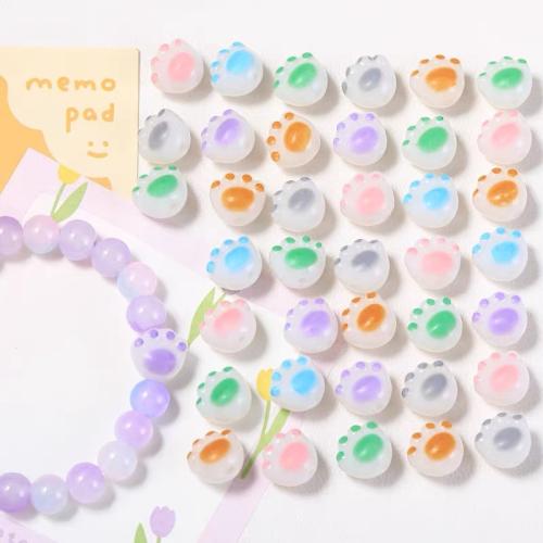 Acrylic Jewelry Beads, Claw, DIY, more colors for choice, 11x12mm, Hole:Approx 1.7mm, 20PCs/Bag, Sold By Bag