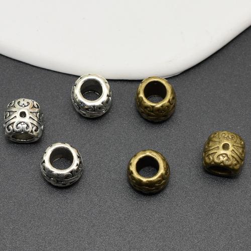 Tibetan Style Jewelry Beads, plated, DIY, more colors for choice, 10x9x5mm, 100PCs/Bag, Sold By Bag