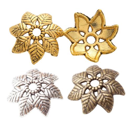 Tibetan Style Bead Cap, Flower, plated, DIY, more colors for choice, nickel, lead & cadmium free, 14.50mm, Hole:Approx 2mm, Approx 100PCs/Bag, Sold By Bag