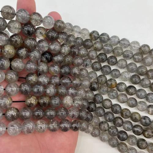 Perles bijoux en pierres gemmes, Pierre naturelle, Rond, DIY & normes différentes pour le choix, couleurs mélangées, Vendu par brin