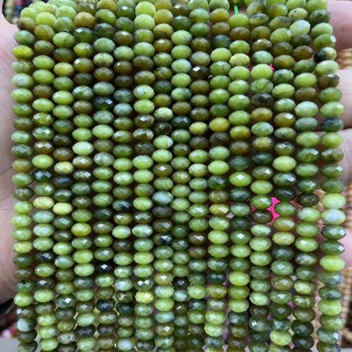 Gemstone Jewelry Beads, Natural Stone, DIY & different materials for choice, more colors for choice, 4x6mm, Approx 85PCs/Strand, Sold By Strand