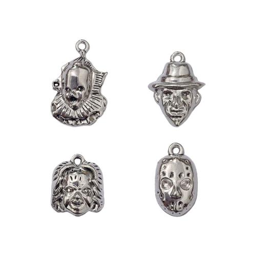 Tibetan Style Pendants, plated, DIY, more colors for choice, 100PCs/Bag, Sold By Bag