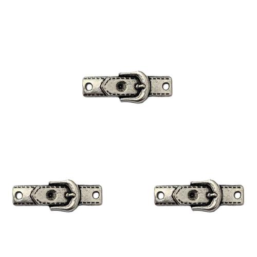 Connecteur en alliage de zinc, Placage, DIY & boucle de 1/1, 24x9mm, 100PC/sac, Vendu par sac