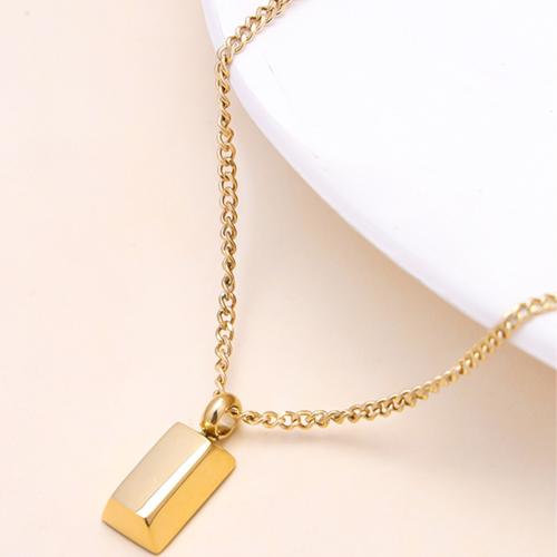 Stainless Steel Jewelry Necklace, 304 Stainless Steel, Vacuum Ion Plating, for woman, more colors for choice, Sold By PC