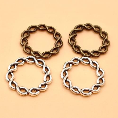 Tibetan Style Linking Ring, plated, DIY, more colors for choice, 20mm, 100PCs/Bag, Sold By Bag