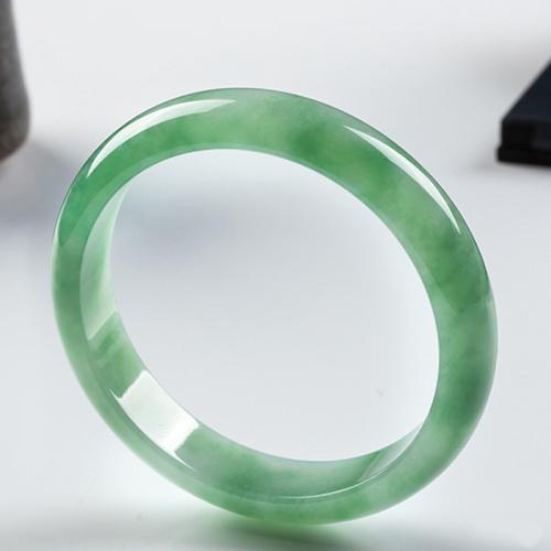 Jadeite Bangle, different size for choice & for woman, green, Sold By PC