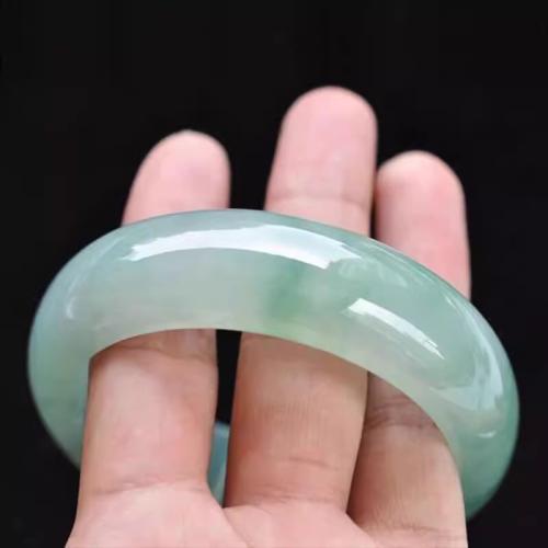 Jadeite Bangle, different size for choice & for woman, light green, Sold By PC